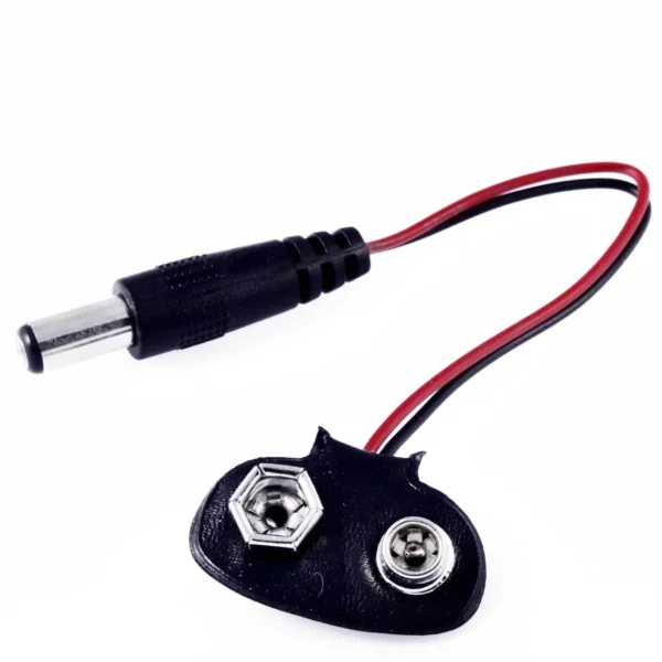 9V Battery Connector with DC Plug