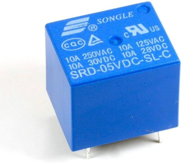 SONGLE Relay SPDT 5 Pins 5VDC 10A 250V